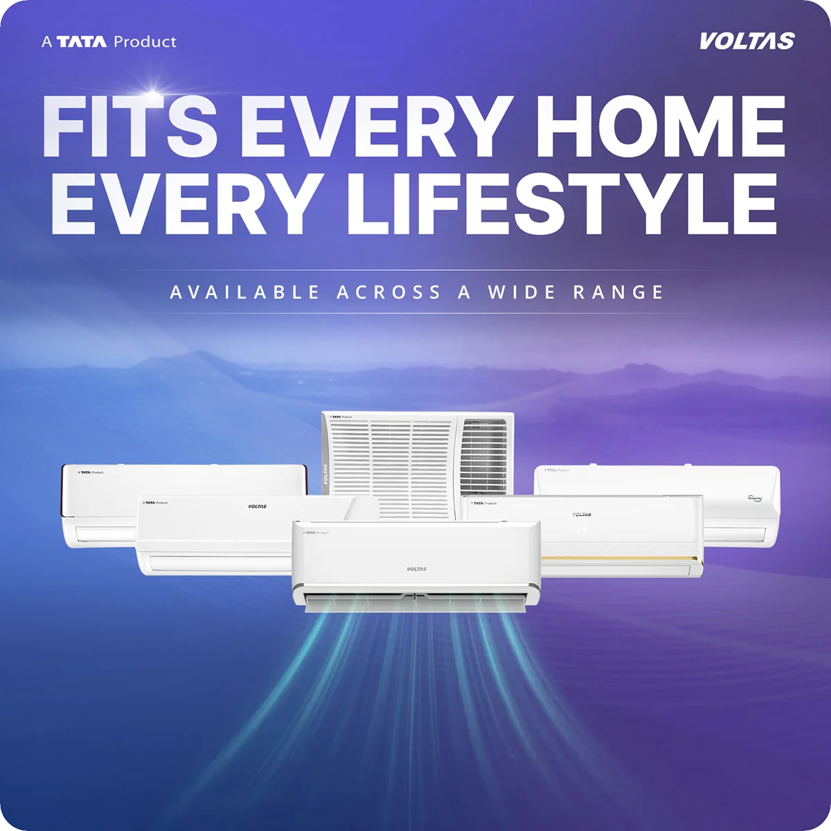 Voltas Split Air Conditioner, 1 Ton, 3 Star - 123INV Vertis Elite RG - Image 18